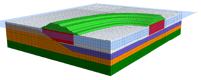 FEM解析モデル（全体）